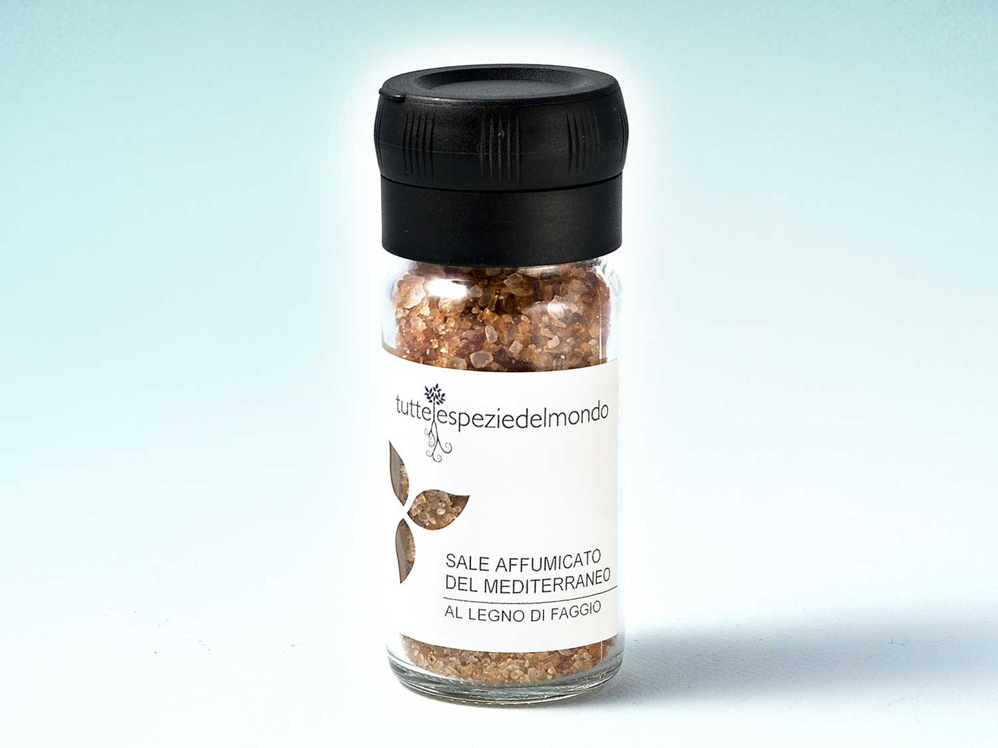 Sól wędzona z drewna bukowego - Nakrętka do mielenia Słoik 100g