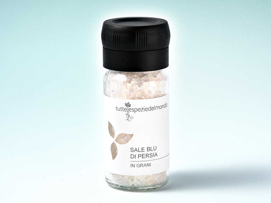 Sól niebieska w ziarnach - Nakrętka do mielenia Słoik 100g